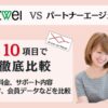 ツヴァイとパートナーエージェントを10項目で比較