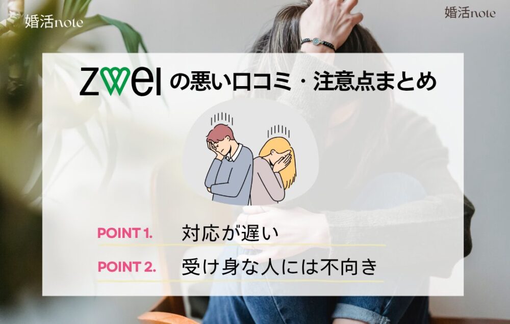 結婚相談所ツヴァイの悪い口コミ・評判