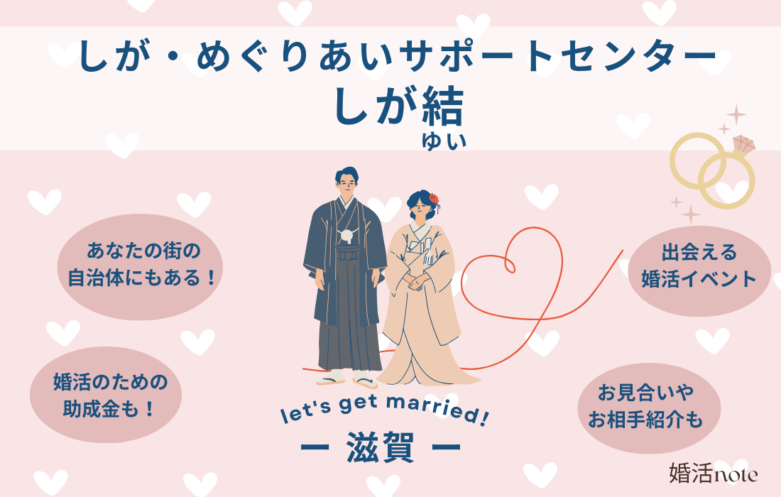 しがめぐりあいサポートセンター「しがゆい」の特徴やサービス内容を解説