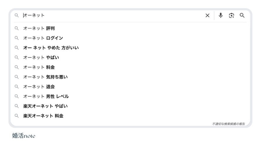 オーネットはやめた方がいいという評判について解説