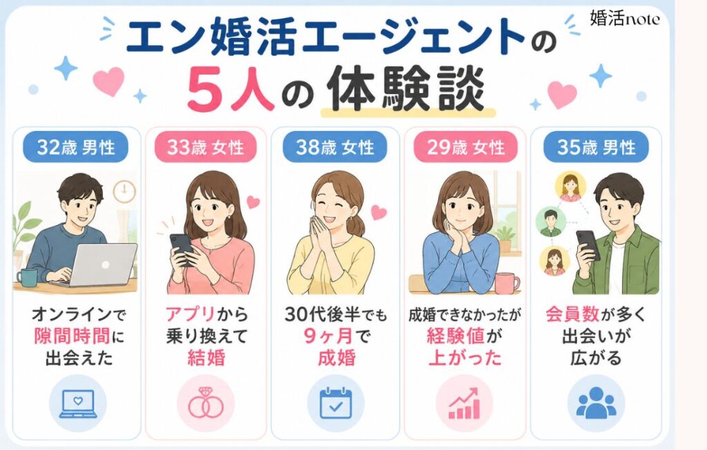 エン婚活エージェントの体験談