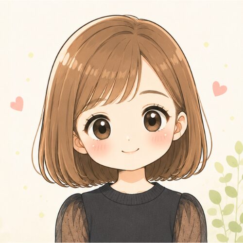 婚活ノート運営者かえでの実物イラスト