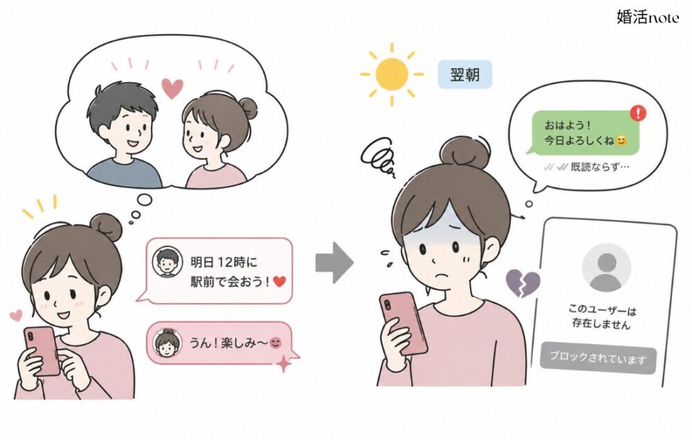 マッチングアプリはまともな人がいない実際にあった体験談
